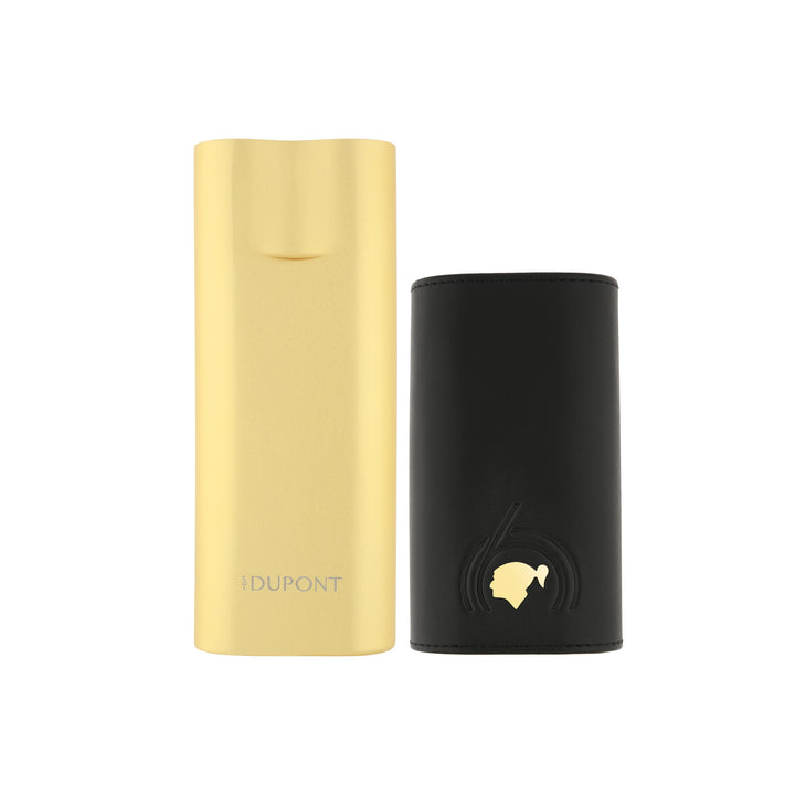 S.T. Dupont Cohiba 60th Anniversary 2 cigar leather case
Luxury calfskin leather cigar case by S.T. Dupont
Cohiba 60th Anniversary cigar case with gold aluminium base
Premium 2 cigar travel case featuring Cohiba logo
S.T. Dupont x Cohiba collector cigar case