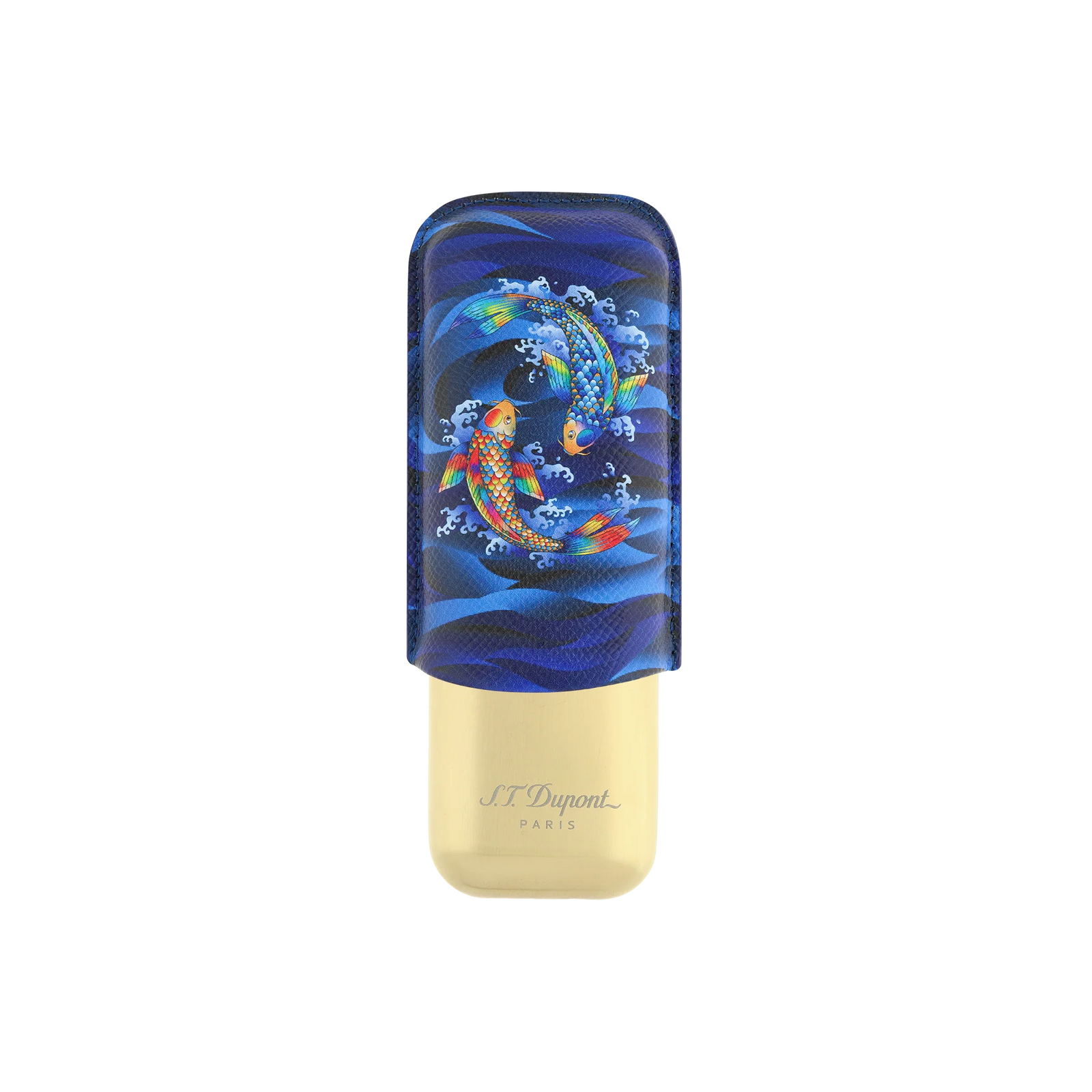 S.T Dupont Koi Fish Double Cigar Case Limited Edition
