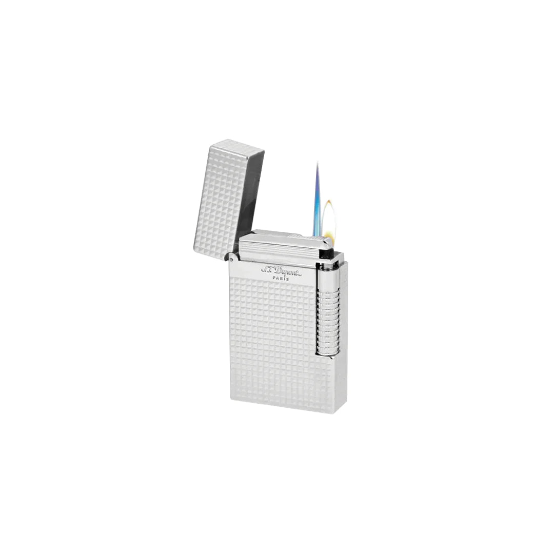 S.T Dupont Le Grand Diamond Head Palladium Cigar Lighter