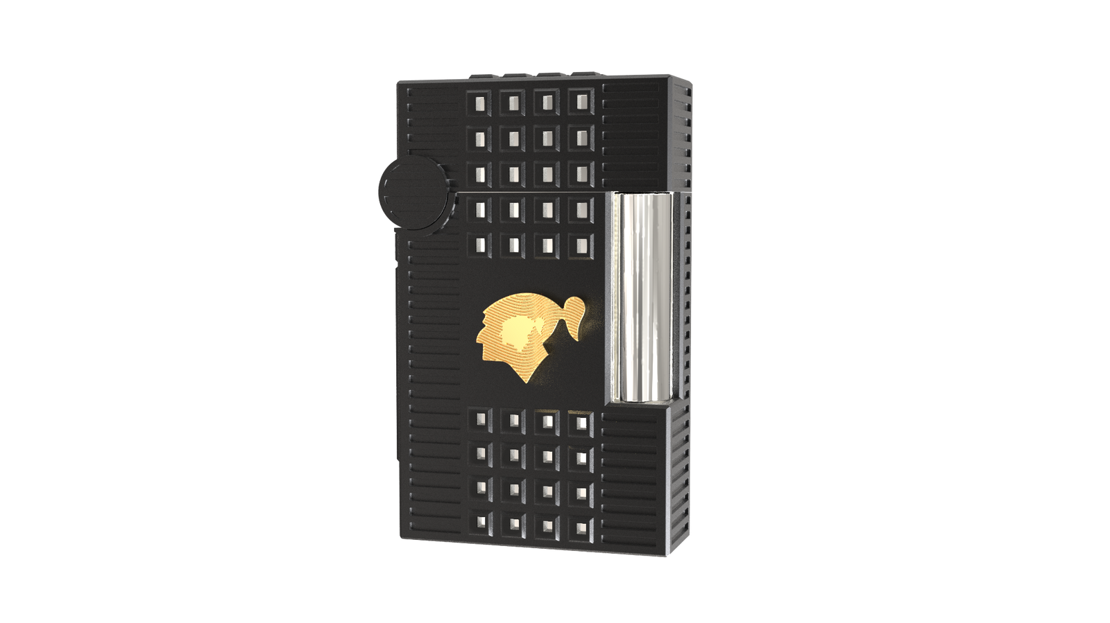 S.T Dupont Lighter Ligne 2 Haute Creation Behike Black/Yellow Gold