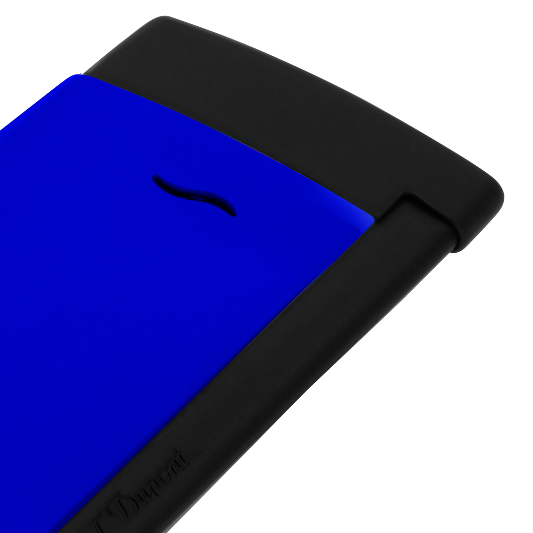 S.T Dupont Lighter Slim 7 Fluo Blue