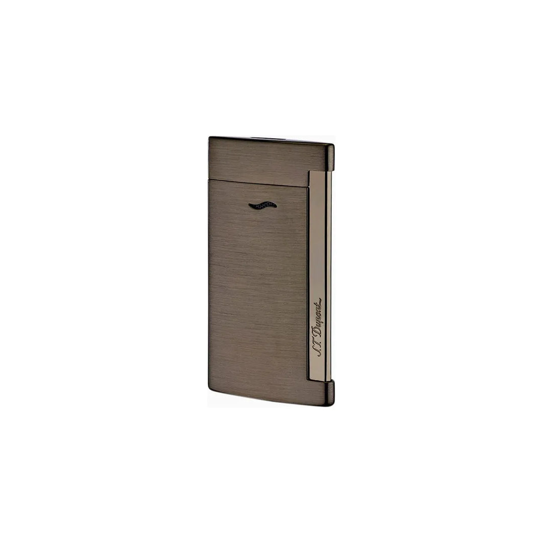 S.T Dupont Lighter Slim 7 Gun Metal Finish