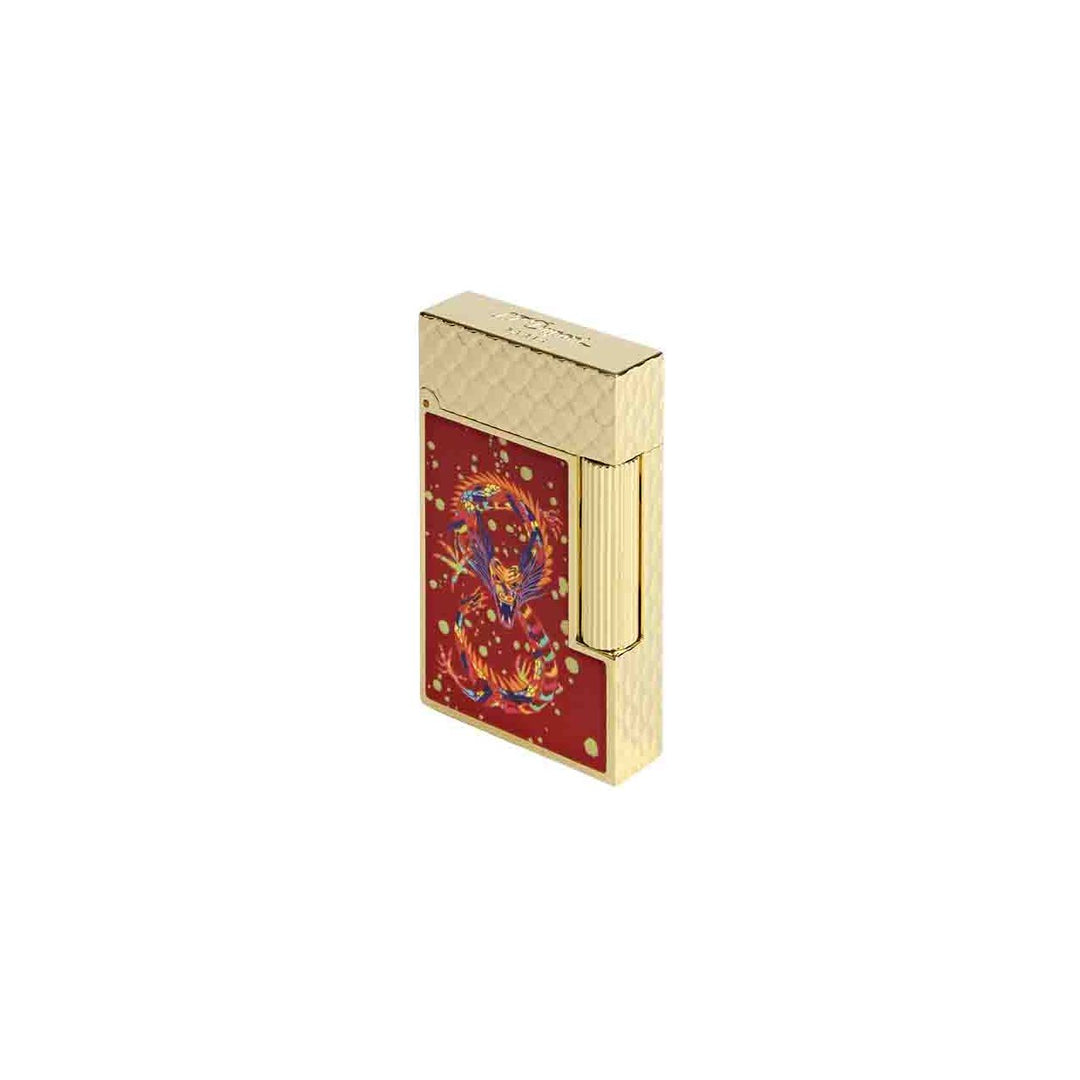 S.T Dupont Ligne 2 Dragon Burgundy Cigar Lighter
