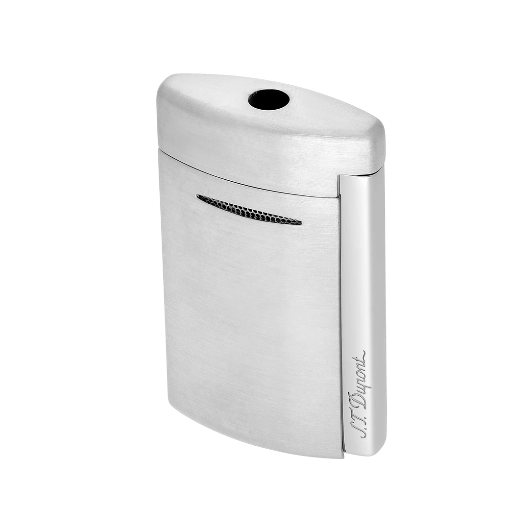 S.T Dupont Minijet Brushed Chrome Cigar Lighter
