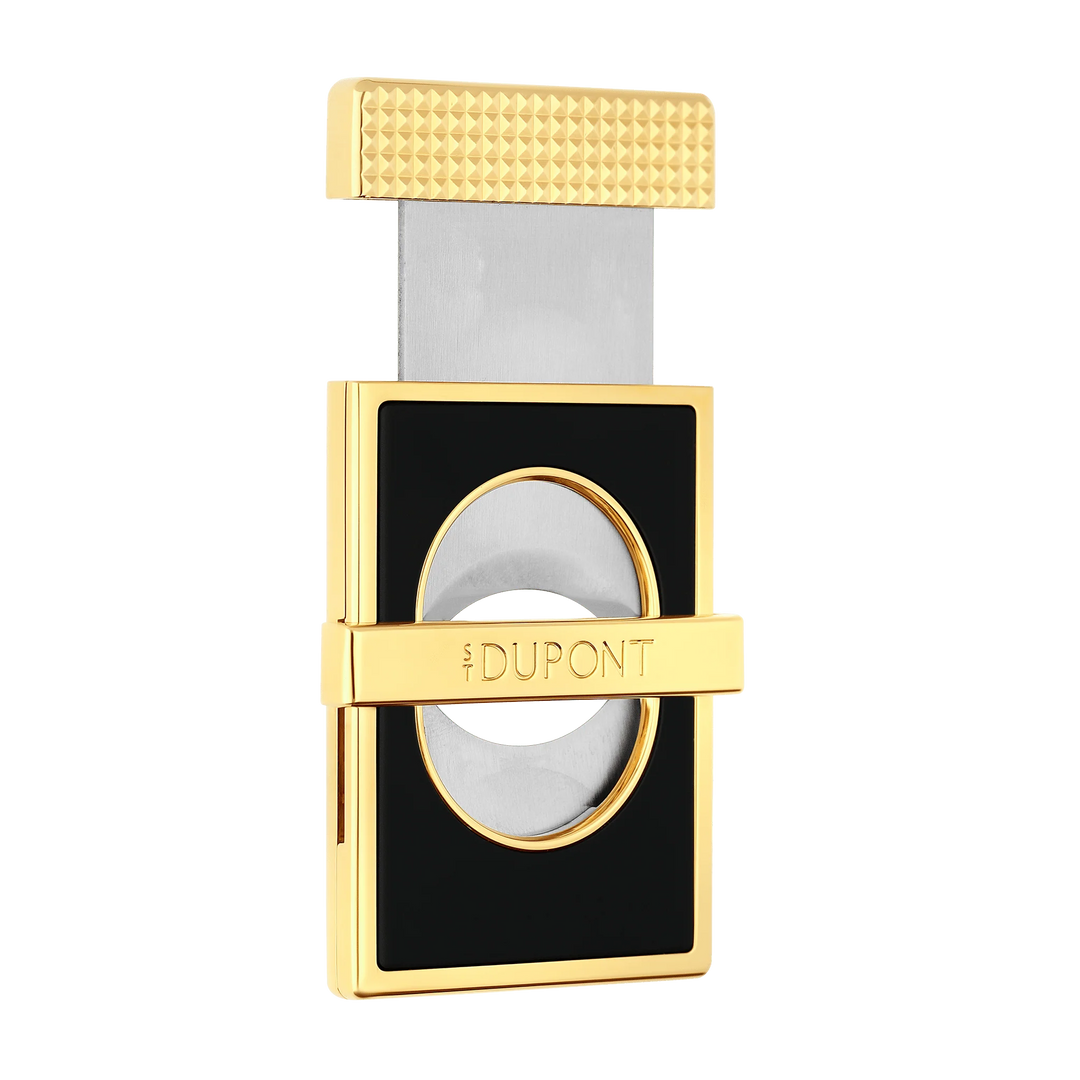 S.T Dupont Perfect Cut Cigar Cutter Black &amp; Gold