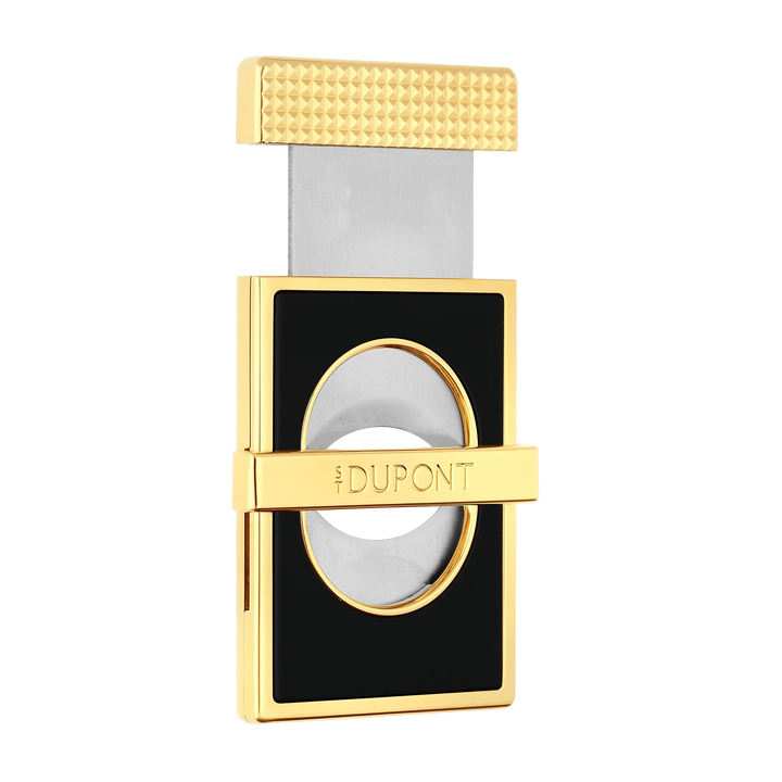 S.T Dupont Perfect Cut Cigar Cutter Black &amp; Gold