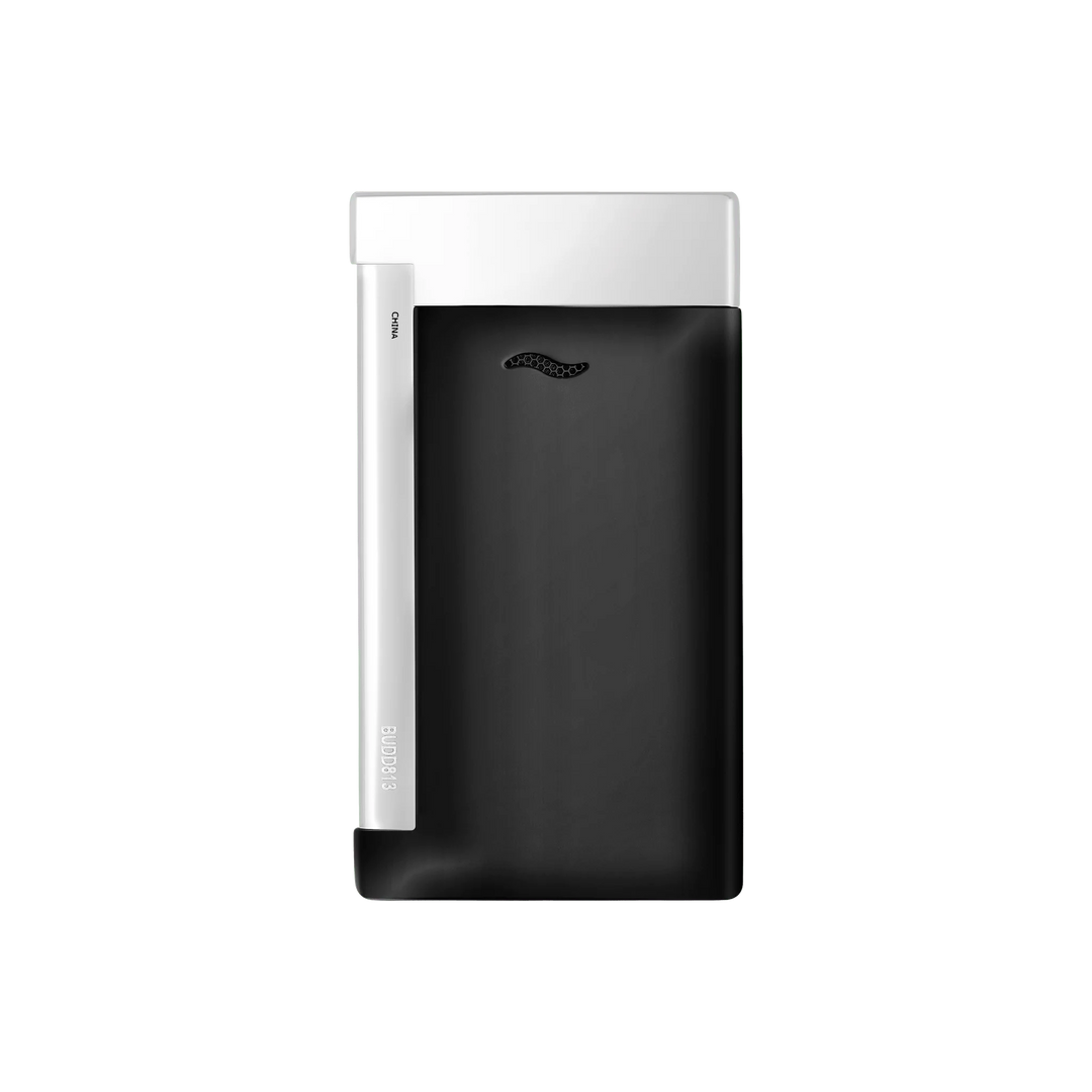 S.T Dupont Slim 7 Black and Chrome Finish Lighter