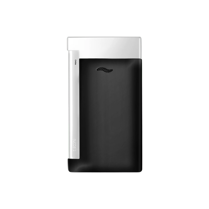 S.T Dupont Slim 7 Black and Chrome Finish Lighter