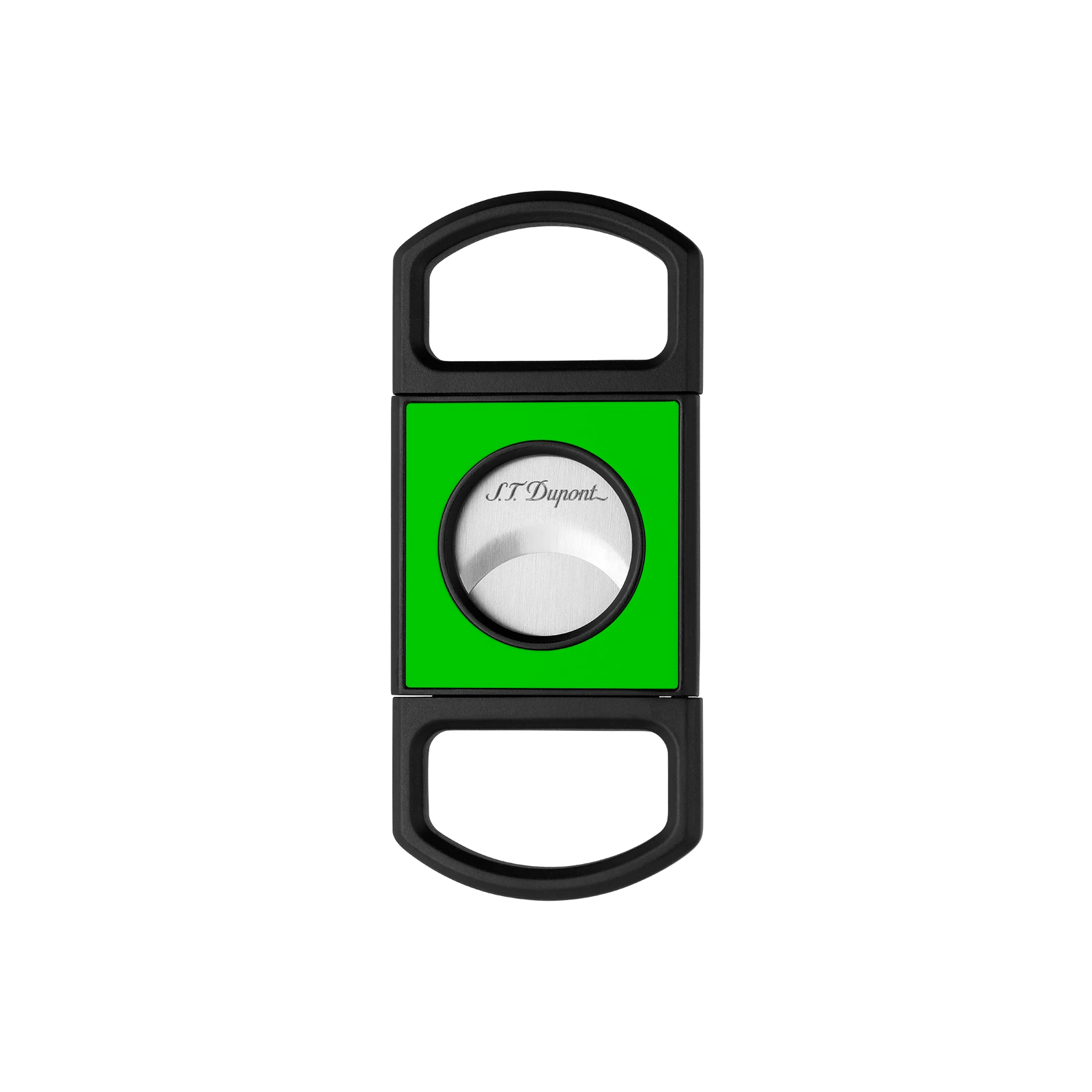 S.T Dupont Straight Cigar Cutter Fluo Green