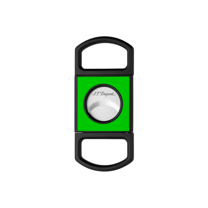 S.T Dupont Straight Cigar Cutter Fluo Green