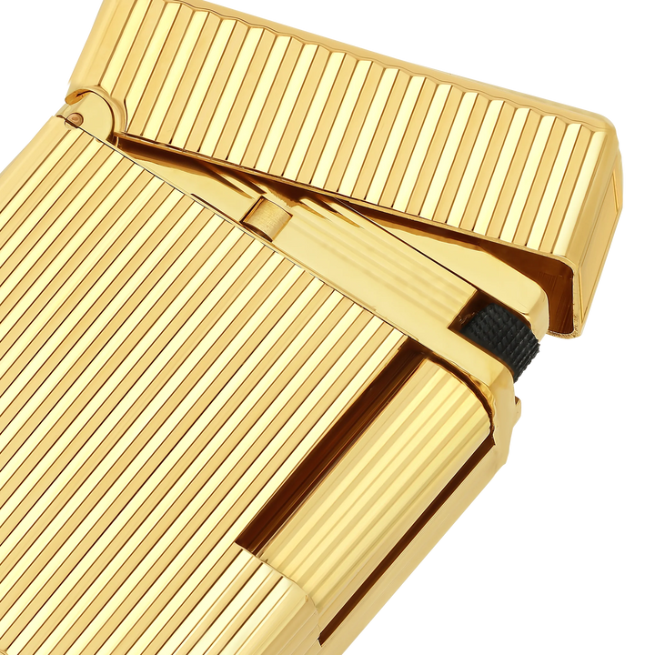 S.T Dupont Vertical Line Yellow Gold Ligne 1 Cigar Lighter