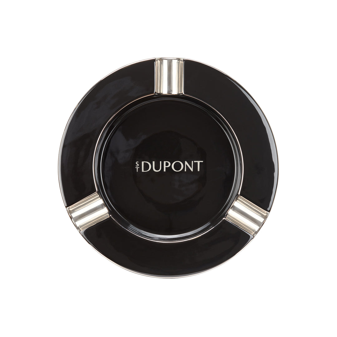 S.T Dupont XL Cigar Ashtray Black Chrome