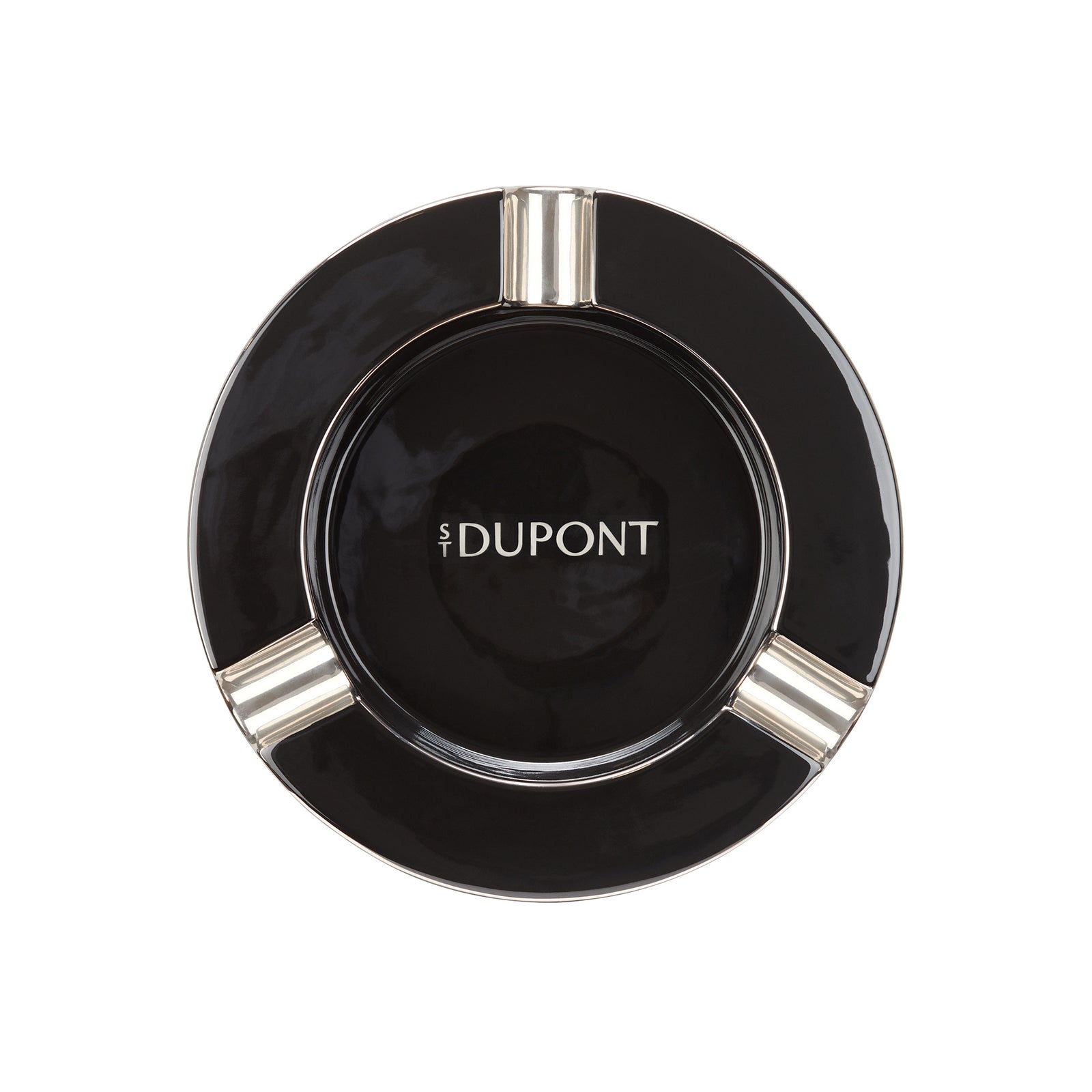 S.T Dupont XL Cigar Ashtray Black Chrome