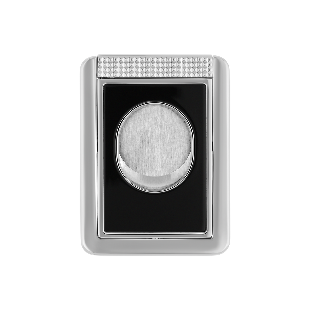 S.T Dupont Black Chrome Cigar Cutter Stand no6cavendish.png