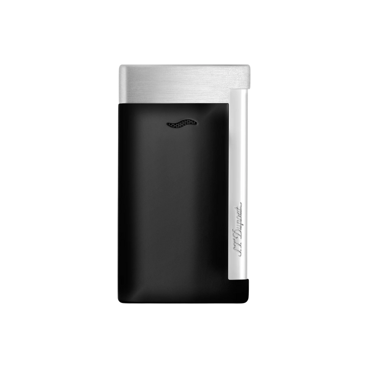 S.T Dupont Lighter Slim 7 Matt Black and Brushed Chrome Finish