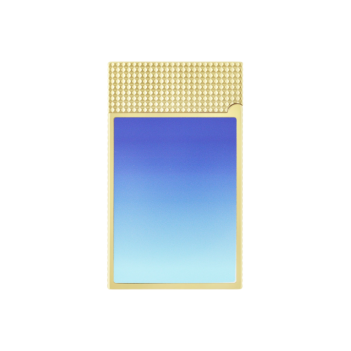 S.T Dupont Ligne 2 Superman DC Comics Yellow Lighter Gold