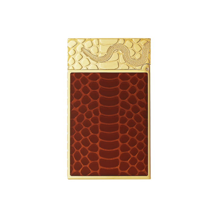 S.T Dupont Snake Ligne 2 Red Lacquered Cigar Lighter