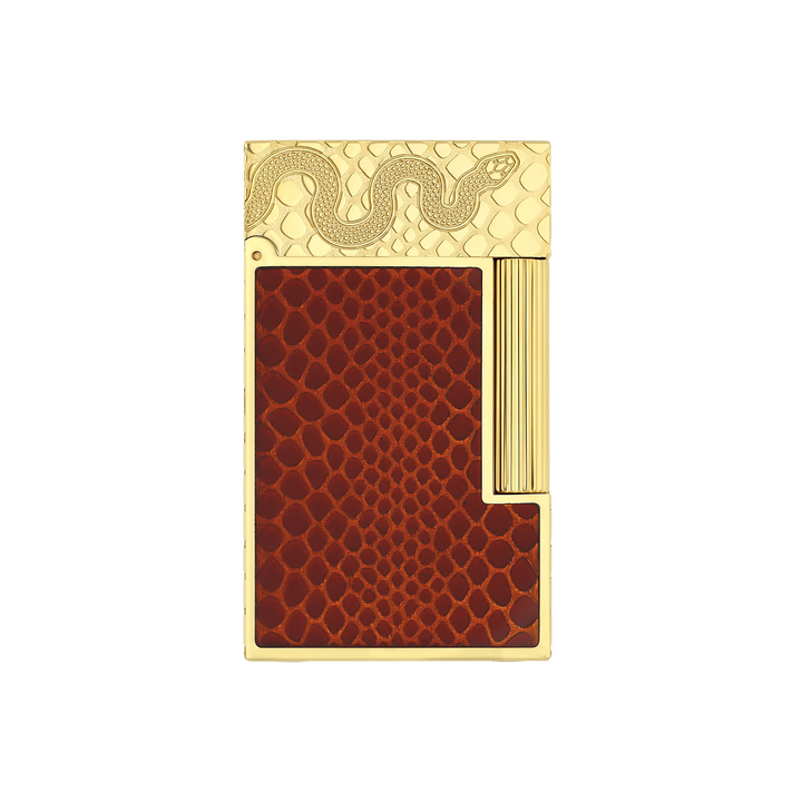 S.T Dupont Snake Ligne 2 Red Lacquered Cigar Lighter