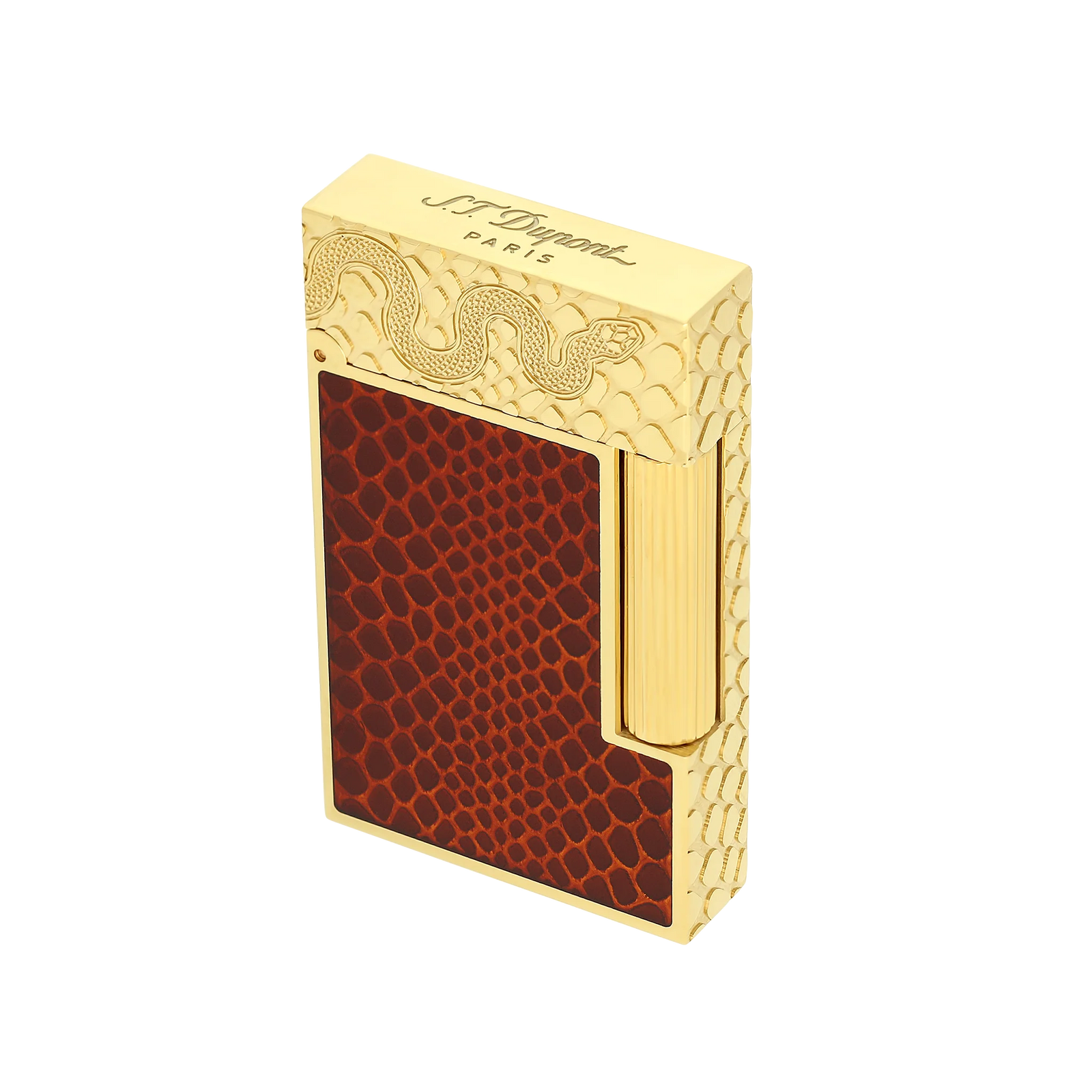 S.T Dupont Snake Ligne 2 Red Lacquered Cigar Lighter