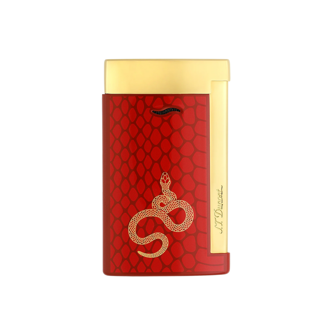 S.T Dupont Snake Slim 7 Red Lacquered Cigar Lighter