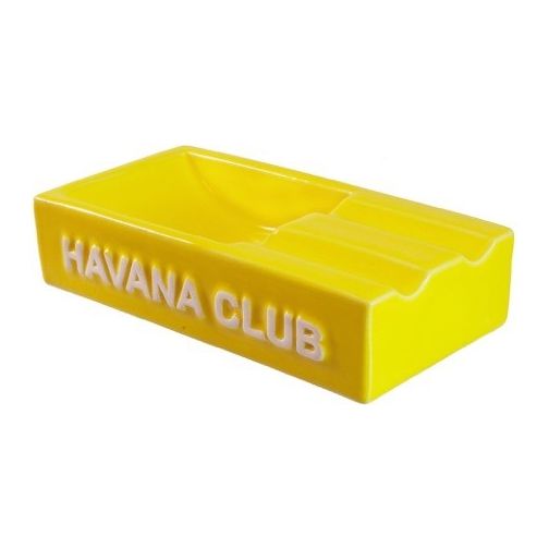 Havana Club Cigar Ashtray Lime Yellow Double (Secundo)
