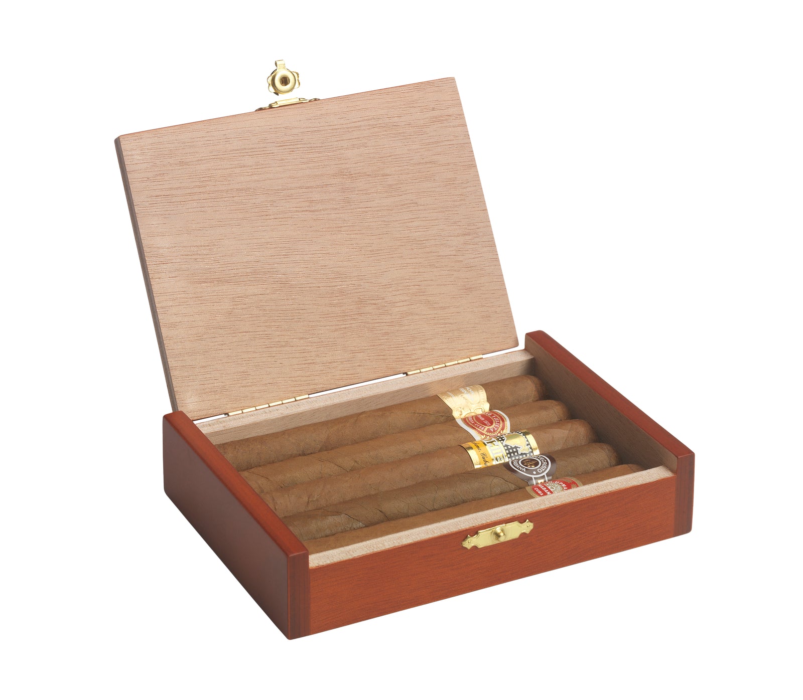 Mixed Seleccion Marevas 5 Petit Corona Gift Wooden Box