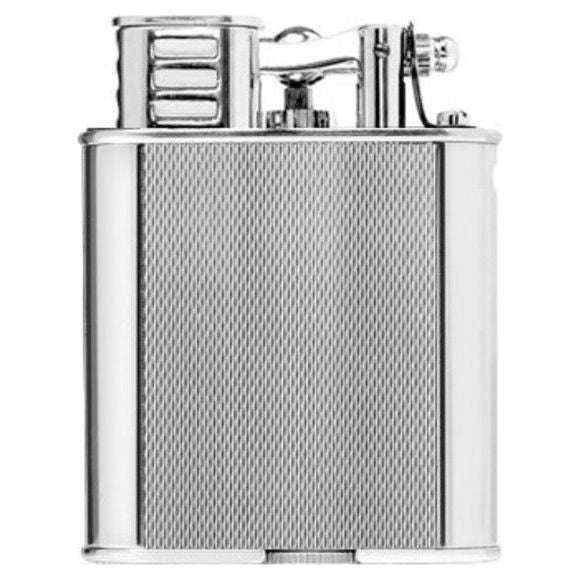 Alfred Dunhill Turbo Lighter Barley Silver