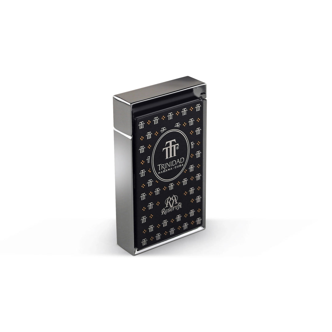 Trinidad Reserva torch cigar lighter
Single flame cigar lighter by Trinidad
Wind-resistant Trinidad Reserva lighter
Premium stainless steel cigar lighter
Luxury torch lighter for cigar enthusiasts