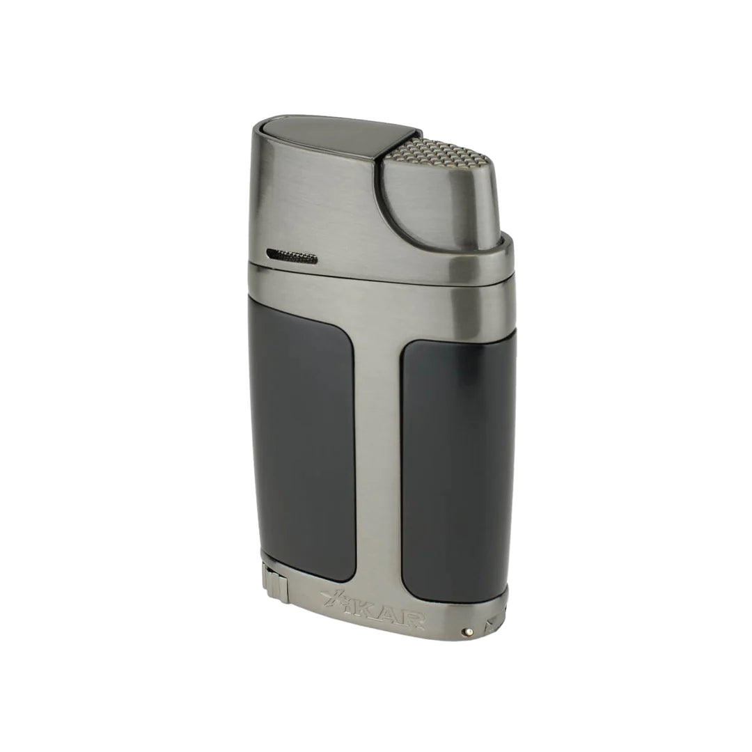 Xikar ELX Double Jet Cigar Lighter Black & Gunmetal