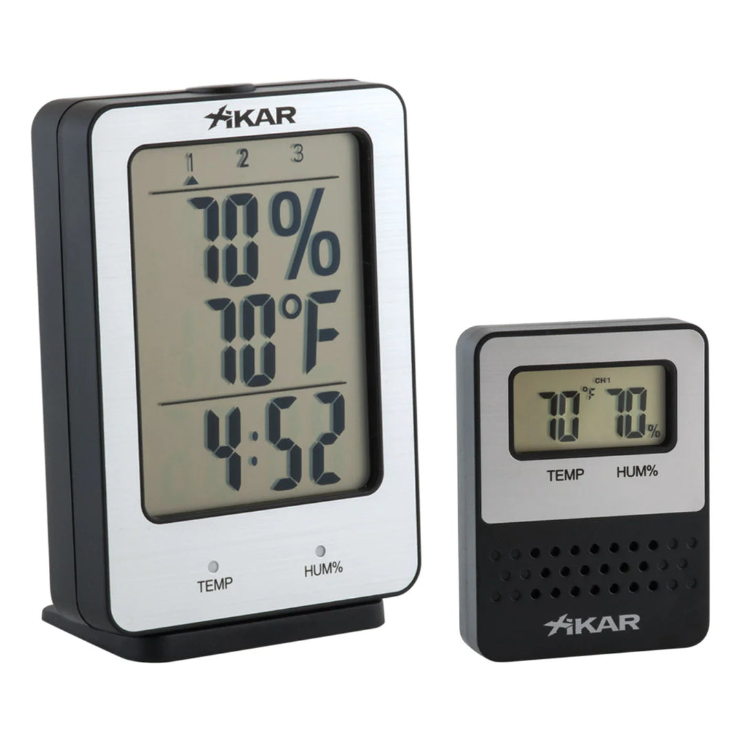Xikar PuroTemp Digital Hygrometer Wireless Remote System