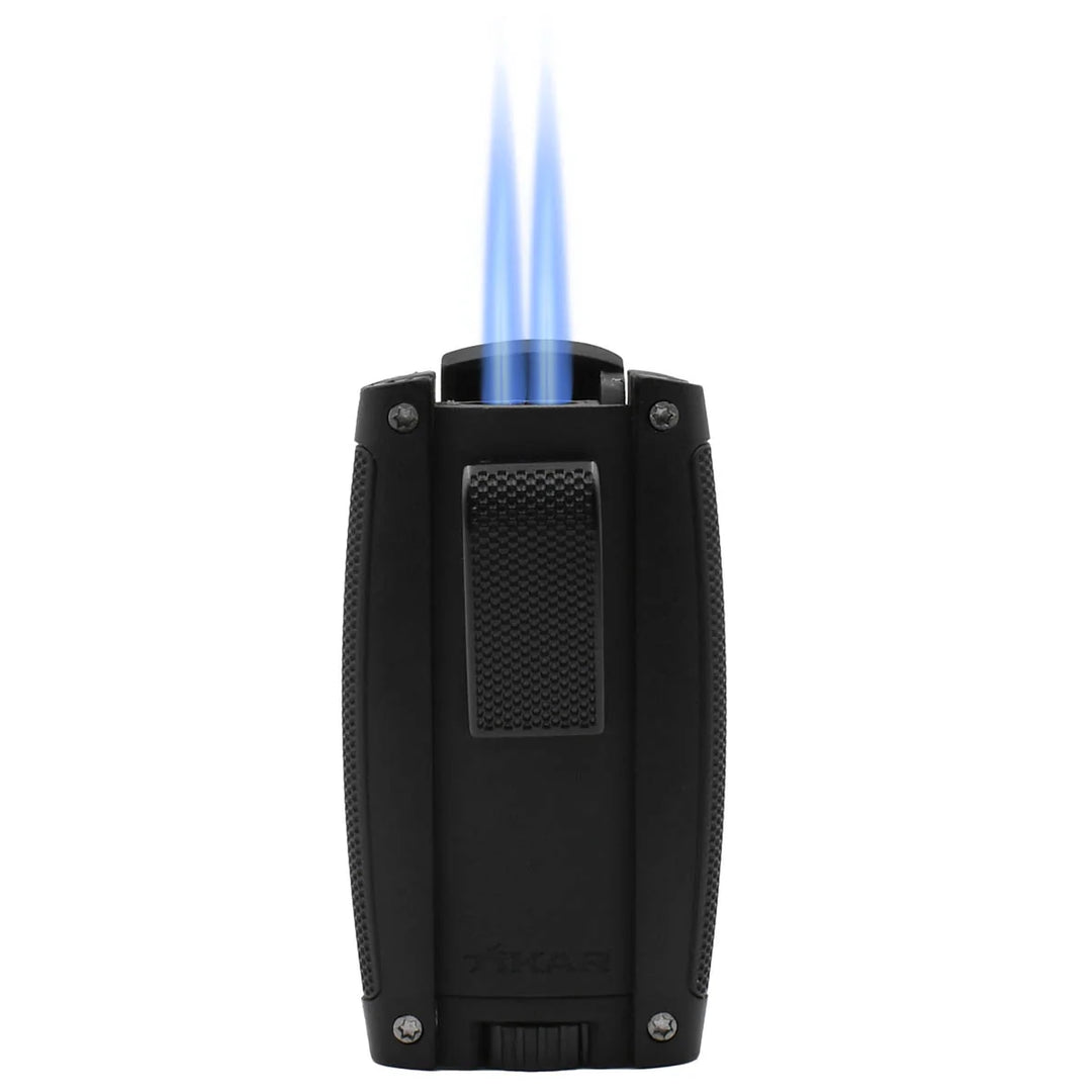 Xikar Turismo Double Jet Lighter Black