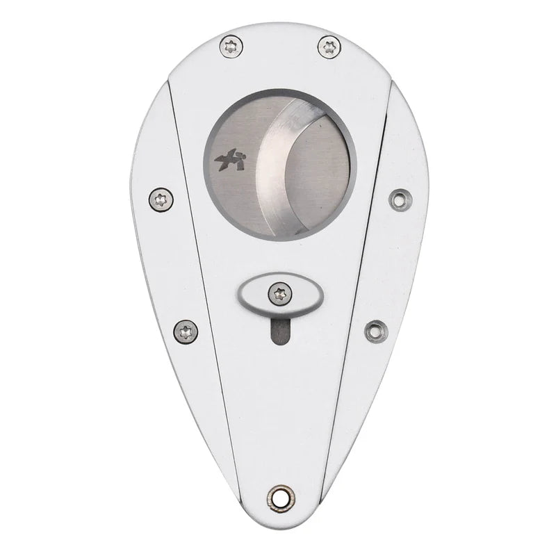 Xikar Xi1 Steel Straight Cigar Cutter Silver