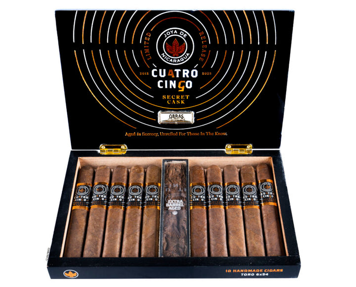Joya de Nicaragua Cuatro Cinco Secret Cask Obras Maestras 2025