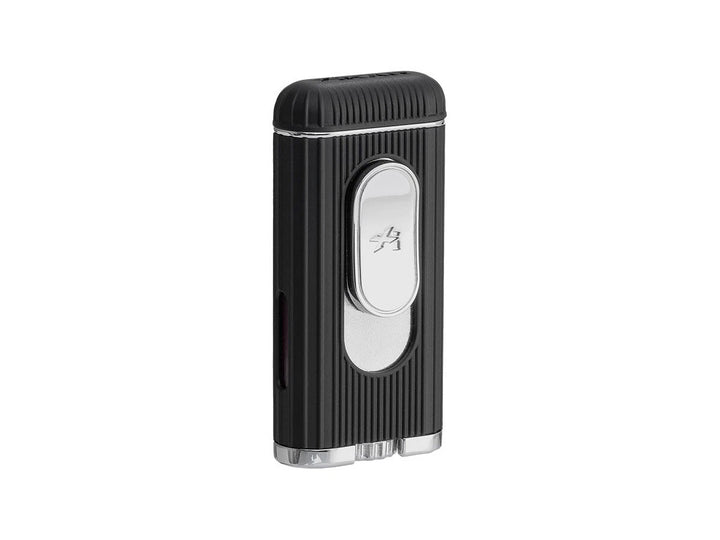 Xikar Hedron Lighter Black &amp; Chrome