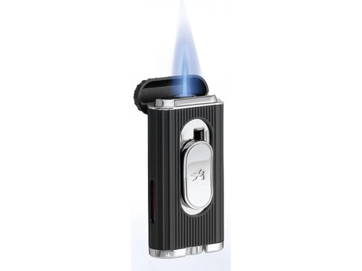 Xikar Hedron Lighter Black &amp; Chrome
