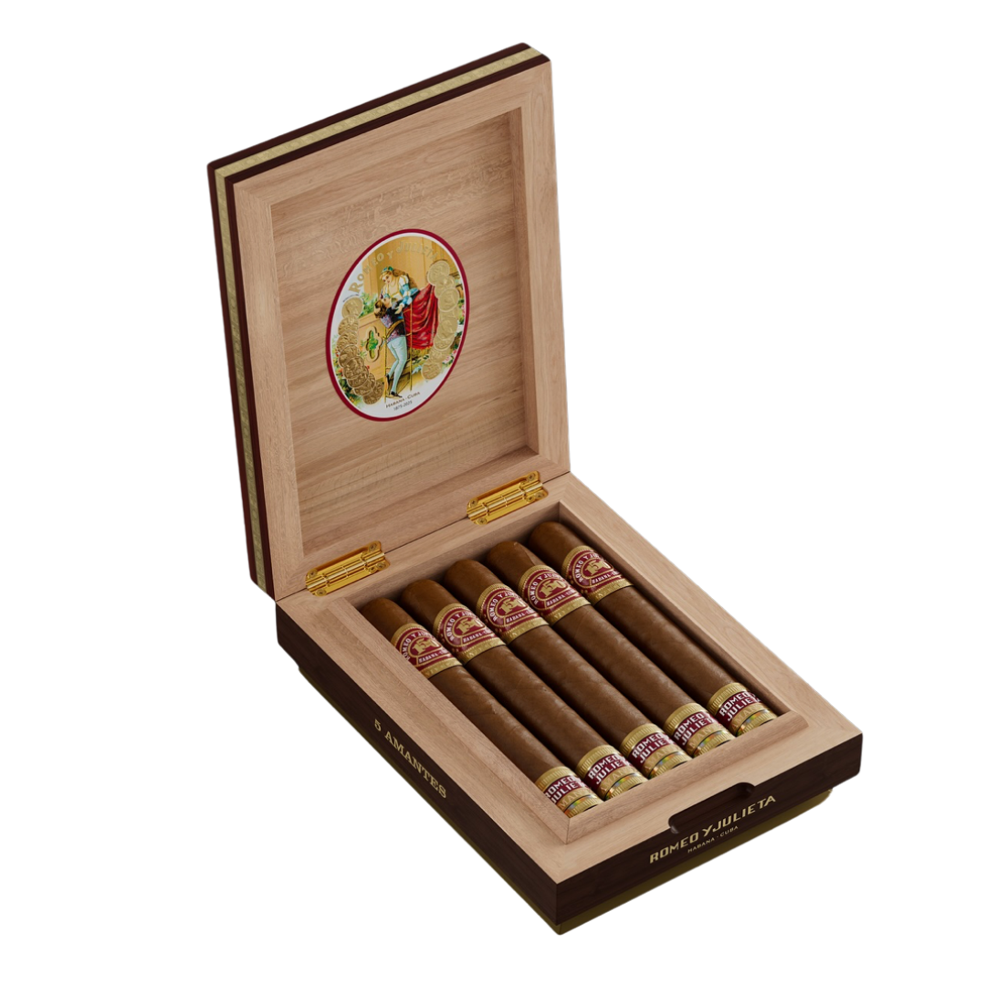 Romeo y Julieta Amantes 150 Anniversary Gift Box 5 Cigars