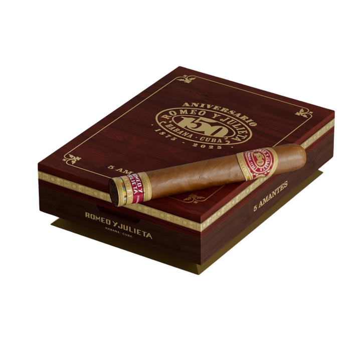 Romeo y Julieta Amantes 150 Anniversary Gift Box 5 Cigars