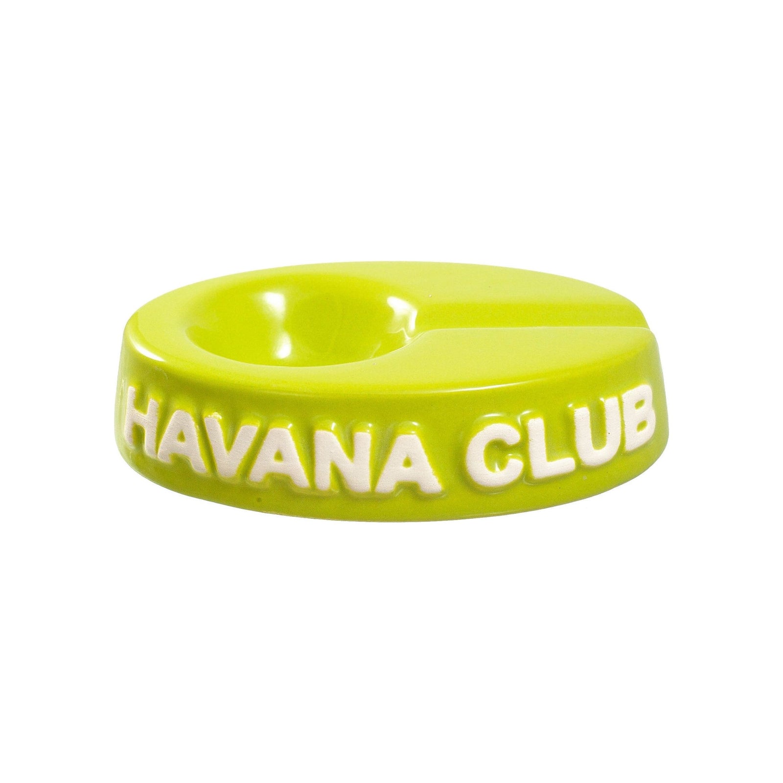 El Chico Ashtray Fennel Green, cigar ashtrays, cigar accesories, Havana Club ashtrays