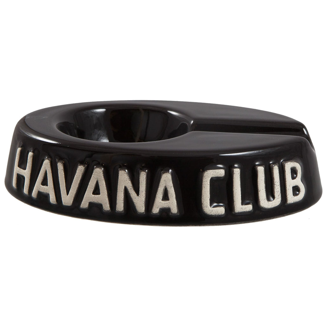 Egoista Single Ebony Black, cigar ashtrays, cigar accesories, Havana Club ashtrays