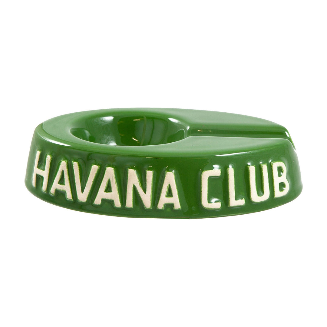Egoista Single Ashtray Bottle Green, cigar ashtrays, cigar accesories, Havana Club ashtrays