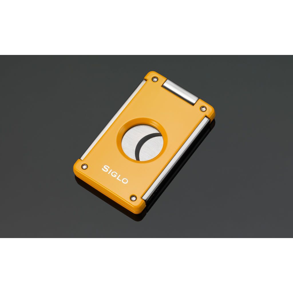 PCC Siglo Switch Blade Cigar Cutter Yellow