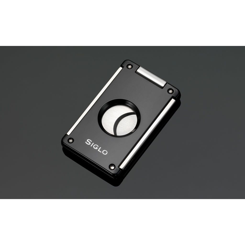 PCC Siglo Switch Blade Cigar Cutter Black