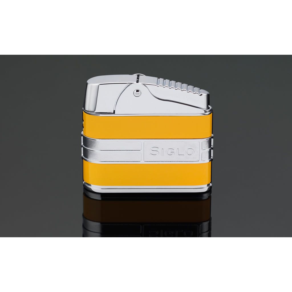PCC Siglo Mega Streamliner Table Lighter Cohiba Yellow