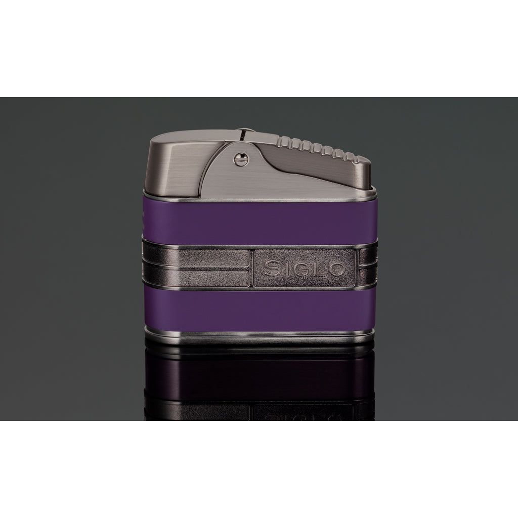 PCC Siglo Retro Table Cigar Lighter Gun W/Purple