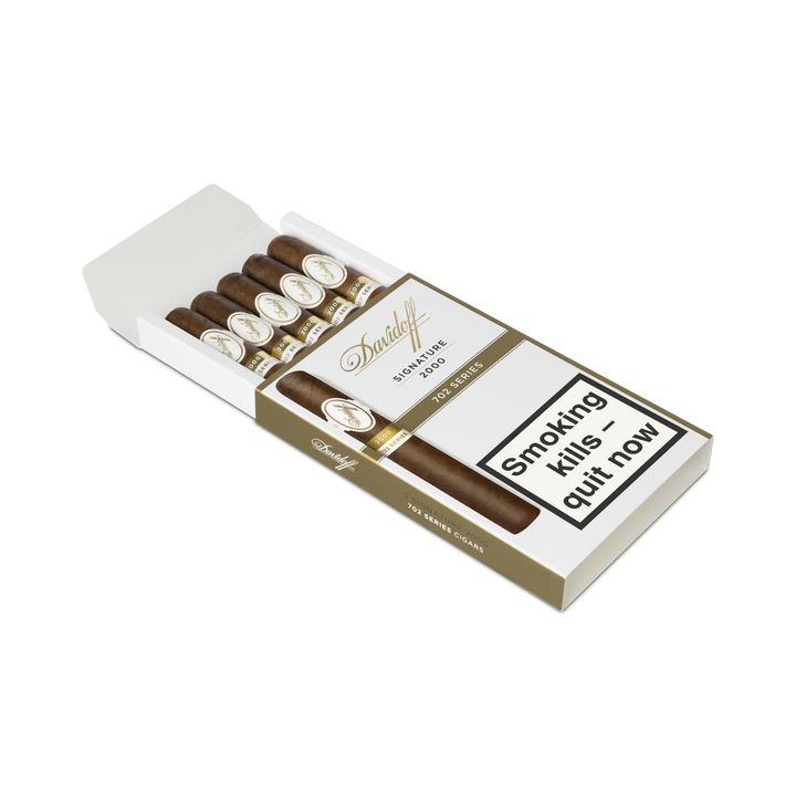Davidoff Signature 702 Series 2000, davidoff cigars, hand made cigar, new world cigar, pack of 5