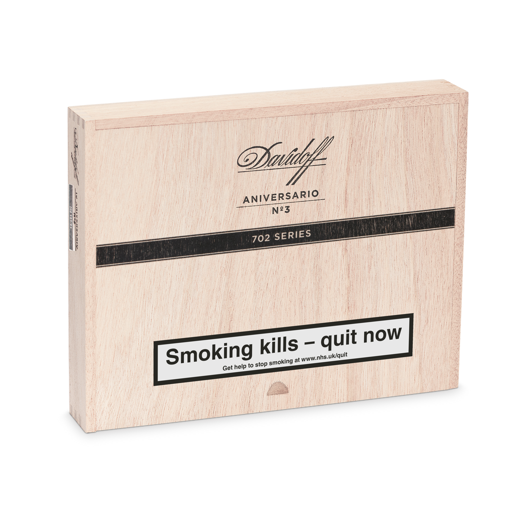 Davidoff 702 Series Aniversario No. 3, Davidoff Cigars, New World Cigars, hand made cigars, box of 10