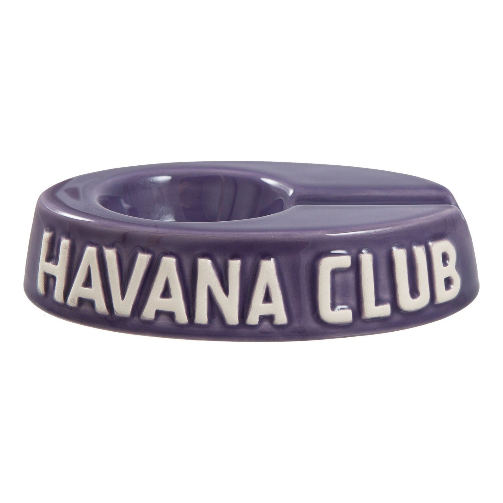 Egoista Single Ashtray Violet, cigar ashtrays, cigar accesories, Havana Club ashtrays