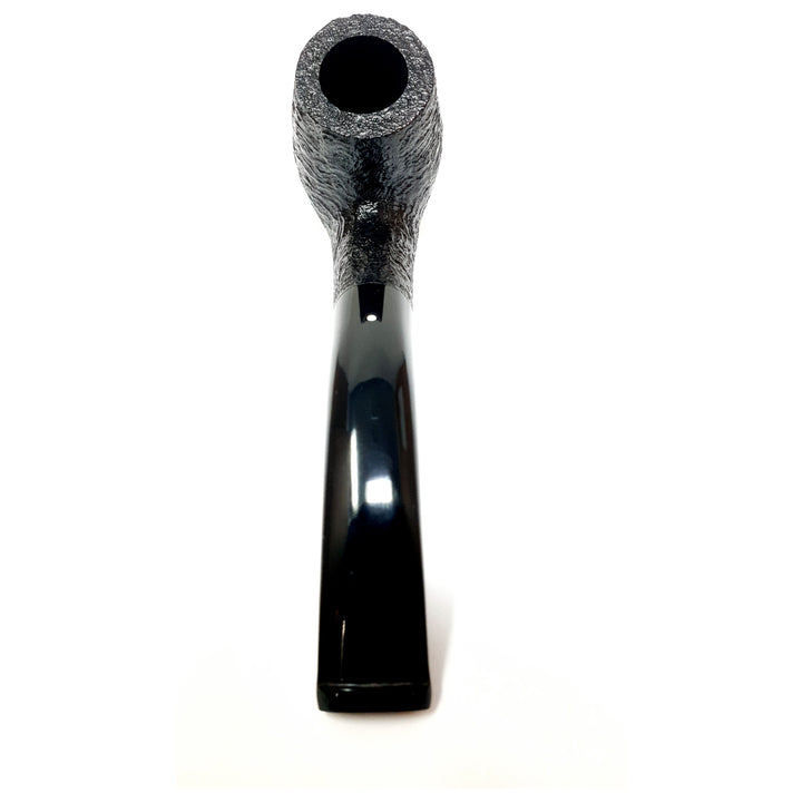 Alfred Dunhill White Spot Pipe Shell Briar GP4 Bent Ring Grain