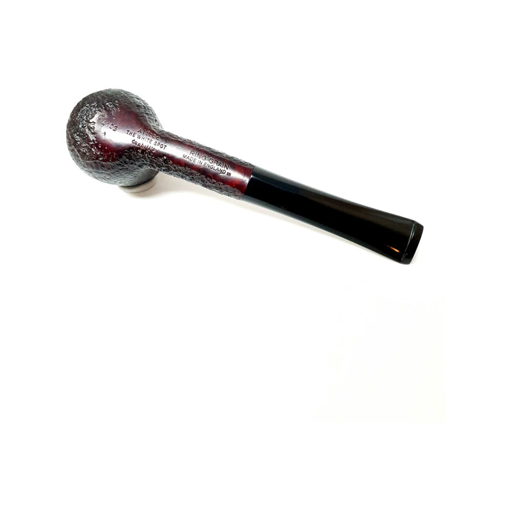 Dunhill White Spot Pipe Shell Briar GP4 Billiard Ring Grain, Dunhill pipes, hand made pipes