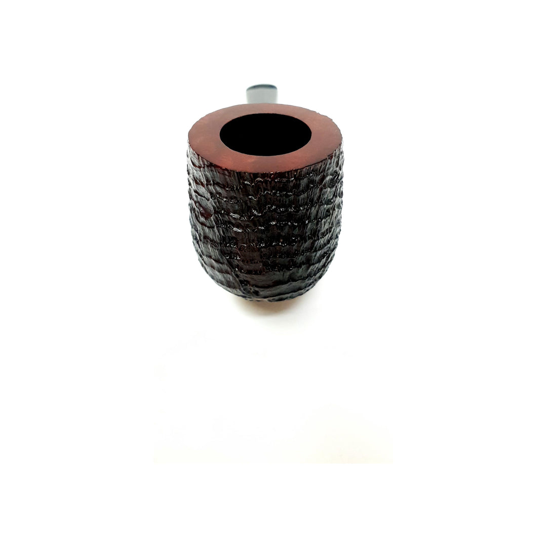 Dunhill White Spot Pipe Shell Briar GP4 Billiard Ring Grain, Dunhill pipes, hand made pipes
